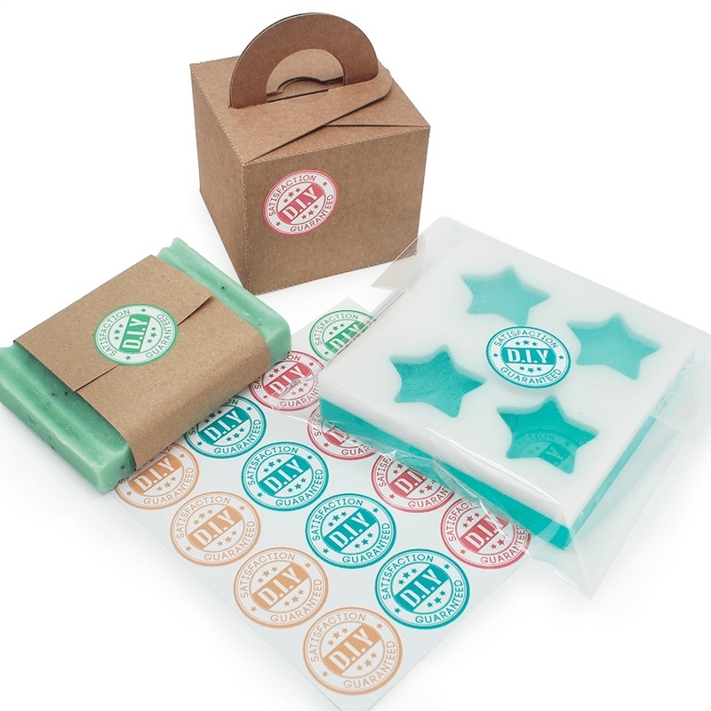 Gift stickers Satisfaction Guaranteed DIY