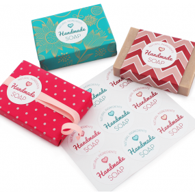 Handmade soap stickers Handmade soap stickers