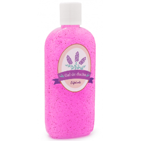 DIY exfoliating shower gel stickers DIY exfoliating shower gel stickers