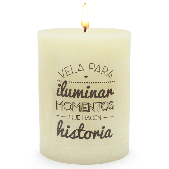 Candle stickers to illuminate moments that make history
