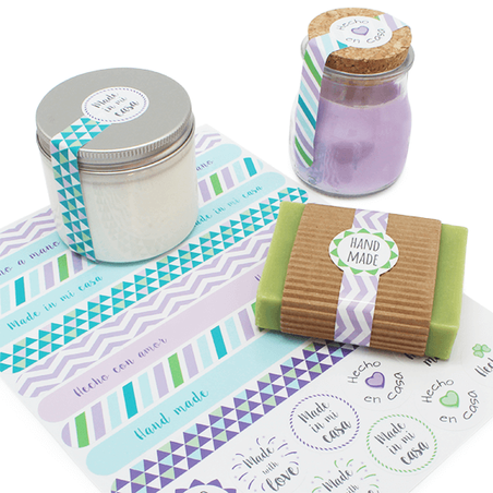 Pegatinas washi-tape para detalles