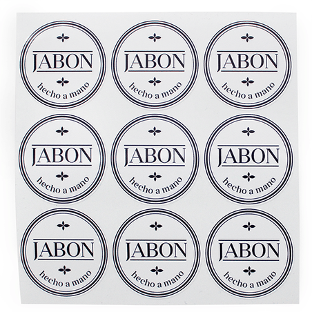 Handmade soap adhesive labels