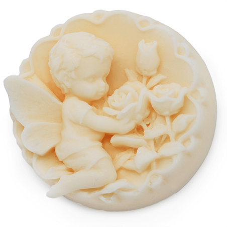 Molde pastilla de jabón angelito