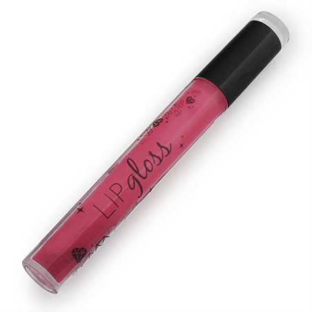 Etiquetas adhesivas para tarros de lip gloss con diamantes