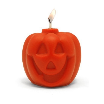 Molde de silicona para hacer velas calabaza de halloween