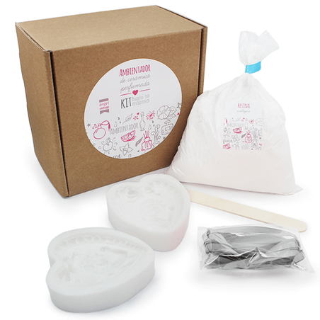 Kit ceramica perfumada