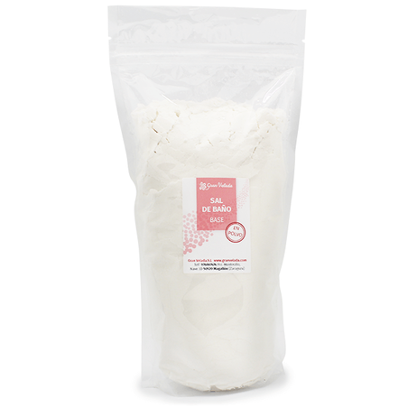 Salt sparkling bath