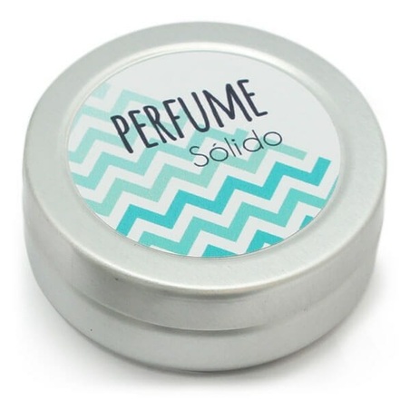 Solid perfume stickers