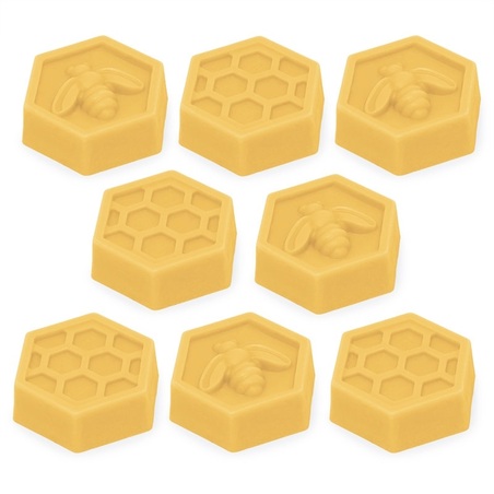 Silicone hexagonal mold