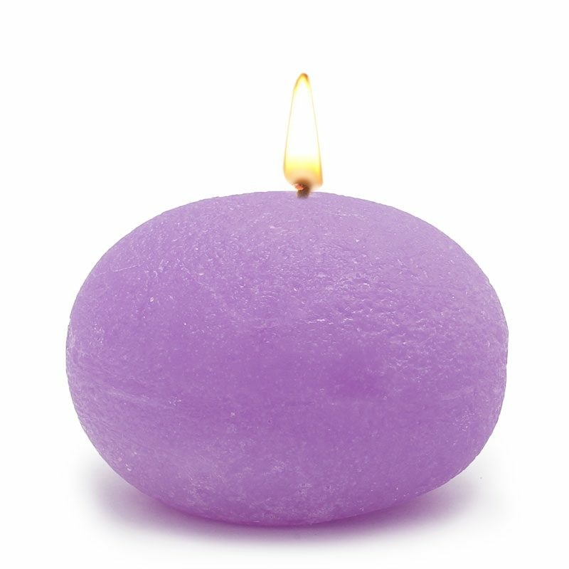 Round mold for candles