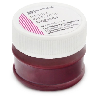 Magenta soap paint