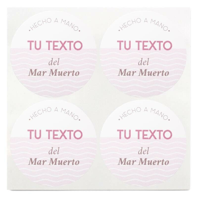 Pegatinas personalizadas cosmetica