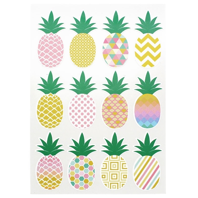 Pineapple stickers