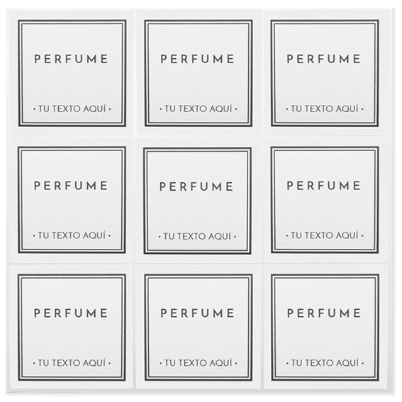 Stickers para perfumes