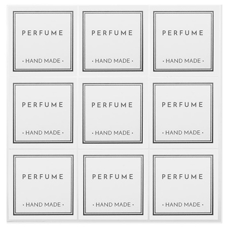 Pegatinas para perfume casero