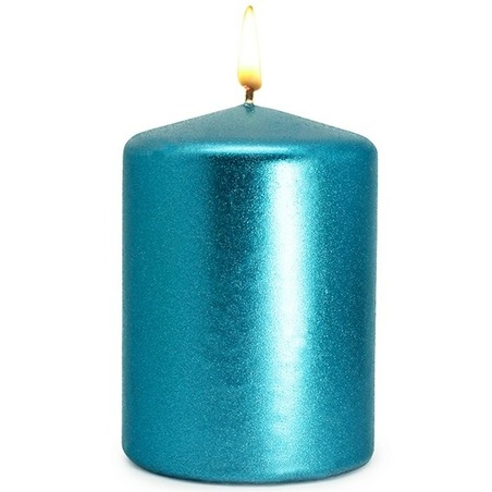 Metallic candle varnish