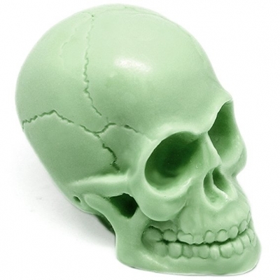 Skull-shaped mold