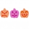 Halloween pumpkins 3 cavities