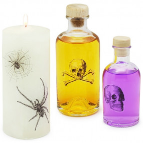 Halloween stickers fear