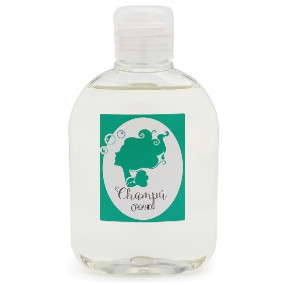 Stickers champu organico diy