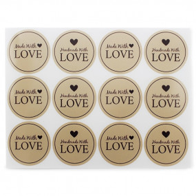 Stickers made with love Stickers made with love