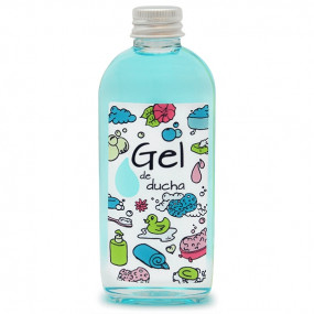 Shower gel stickers Shower gel stickers