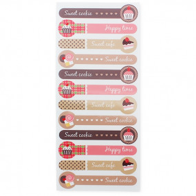 Sweet packaging seal sticker Sweet packaging seal sticker
