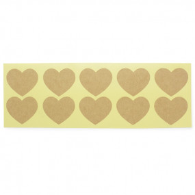 Heart stickers for packaging Heart stickers for packaging