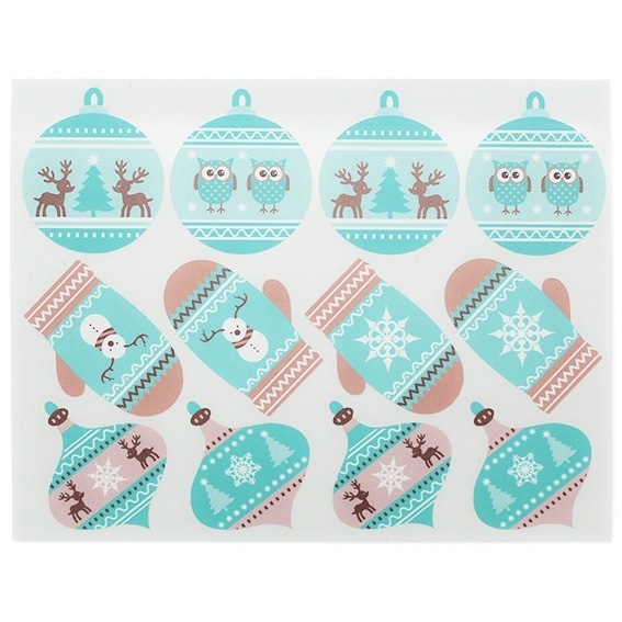 Decorative stickers Christmas gifts