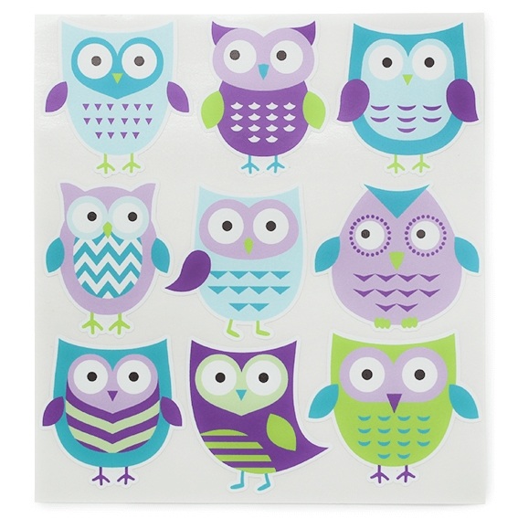 Owl stickers