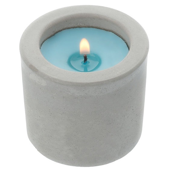 Concrete candle holder mold