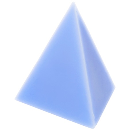 Triangular pyramid mold