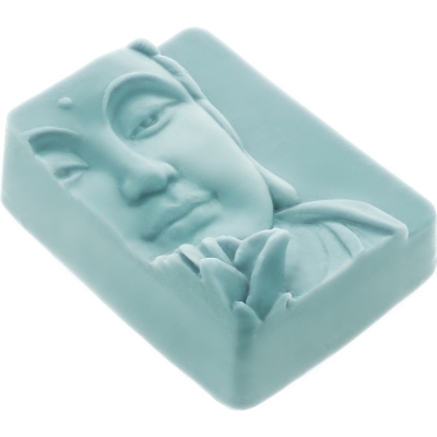 Buddha mold with lotus flower