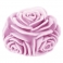 Pink soap mold with rositas