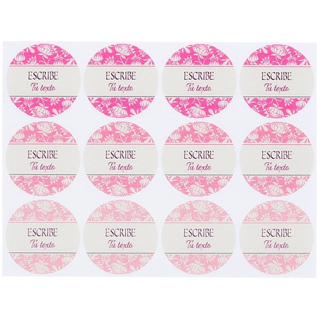 Personalized cocoa stickers