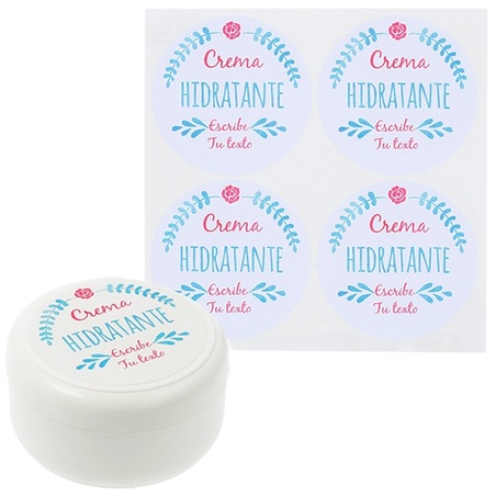 Moisturizing cream stickers