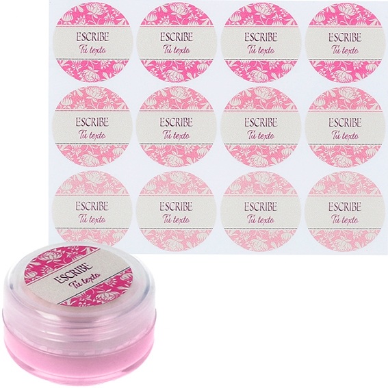 Lip balm stickers