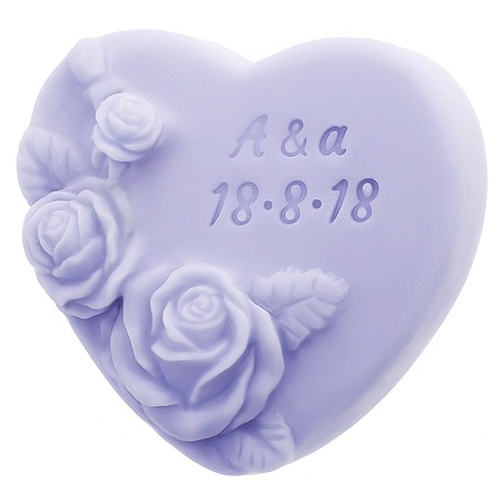 Heart mold with roses to customize