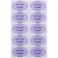 Aromatic candle stickers