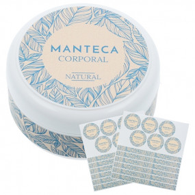 Stickers manteca corporal Stickers manteca corporal