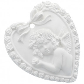 Vintage angelito perfumed ceramic mold