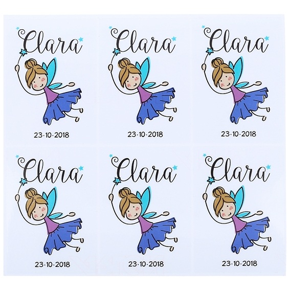 Fairy customizable stickers