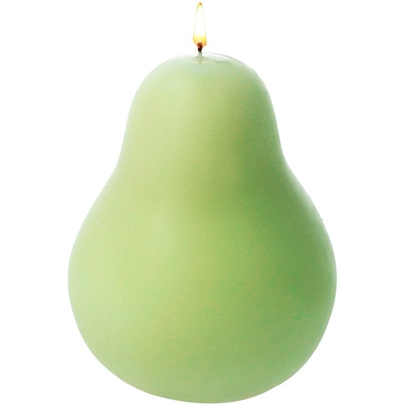 Pear mold for candles