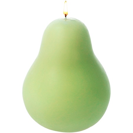 Pear mold for candles