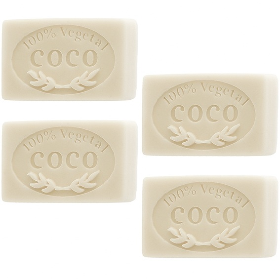 Mold 4 coconut soaps