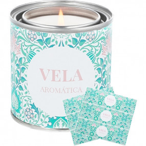 Custom Emerald Green Persian Flowers Stickers Custom Emerald Green Persian Flowers Stickers