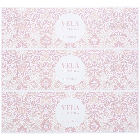 stickers flores persas rosas
