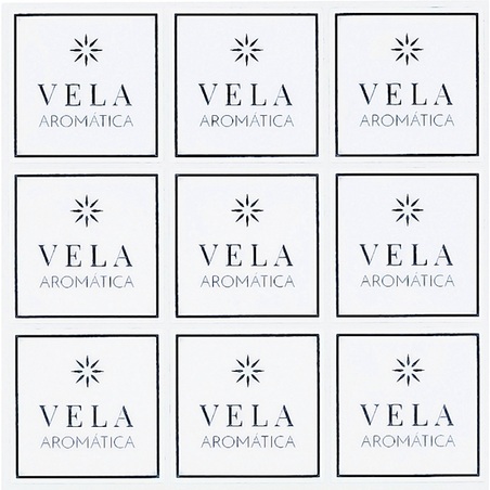 Pegatinas velas aromaticas
