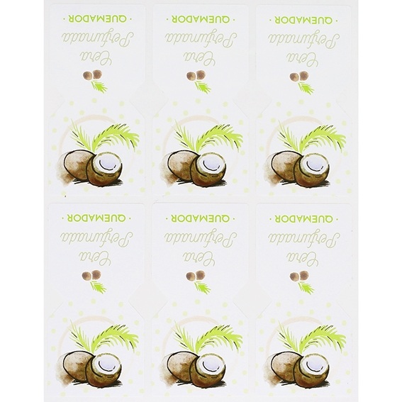Stickers coconut scented bag