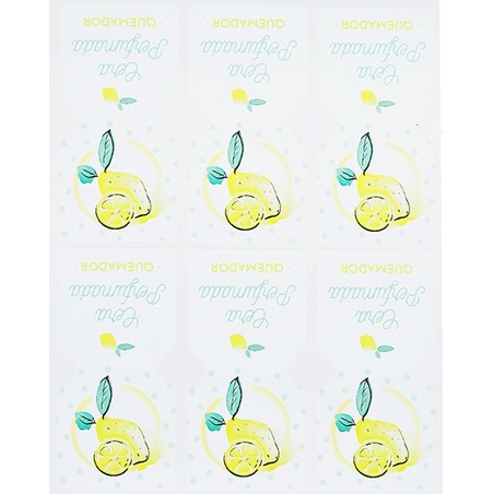 Lemon essence stickers